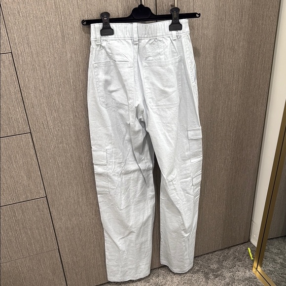 Women’s baby blue Cargo Pants - Picture 4 of 4